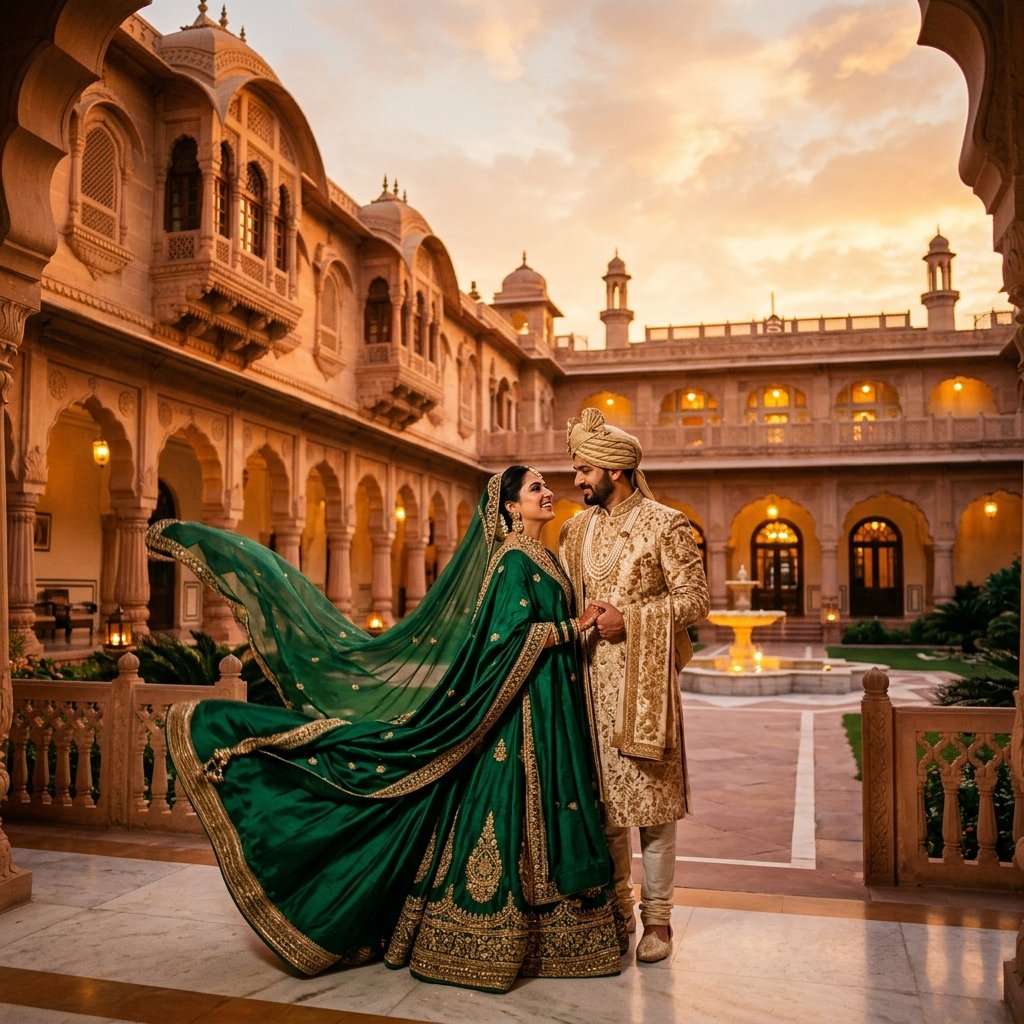 Pre-Wedding Shoot — Heritage Palace gallery preview by MM Events